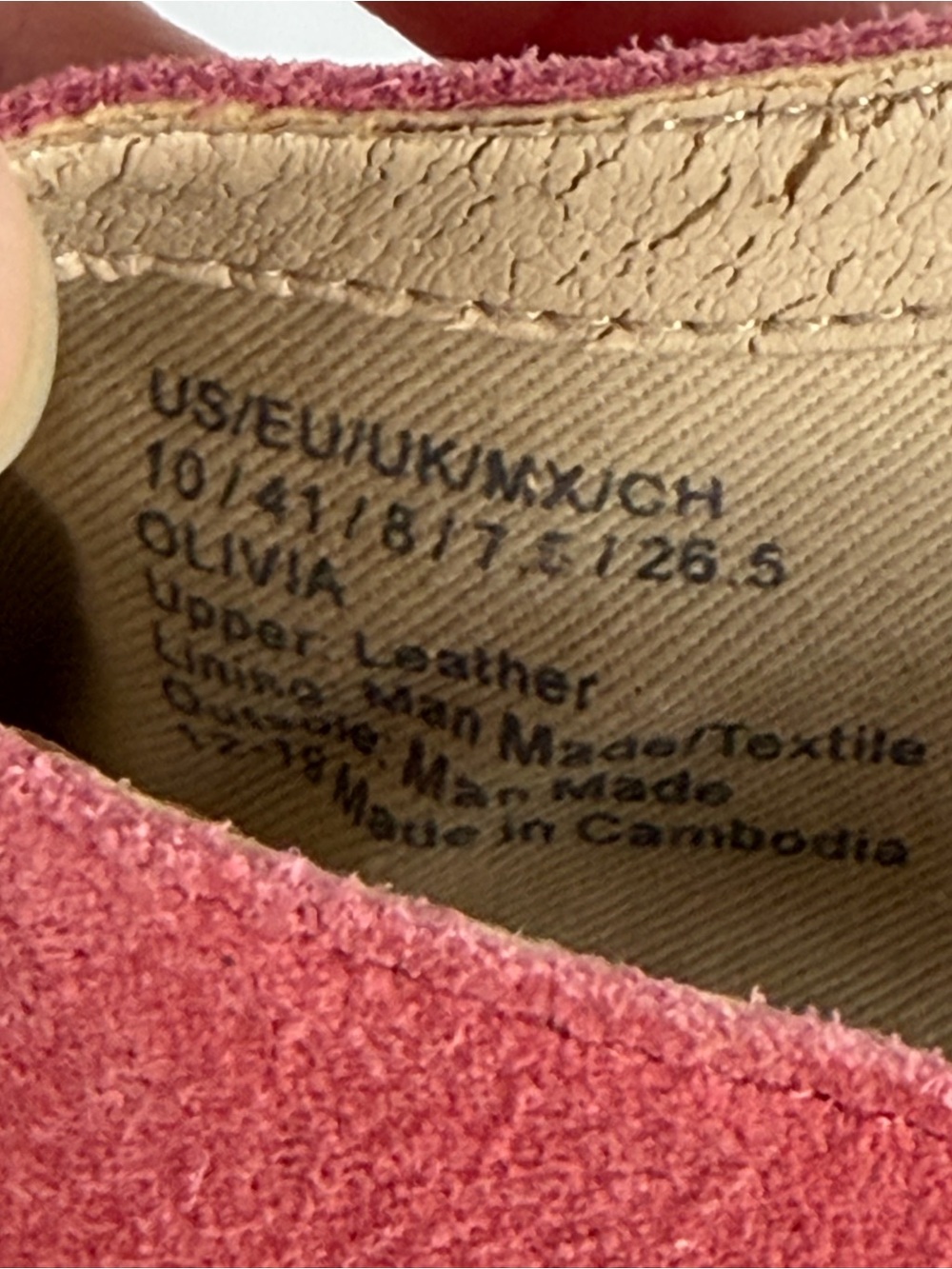 Kenneth Cole New York Olivia espadrille wedge sandals in coral suede size 10M - Picture 13 of 16
